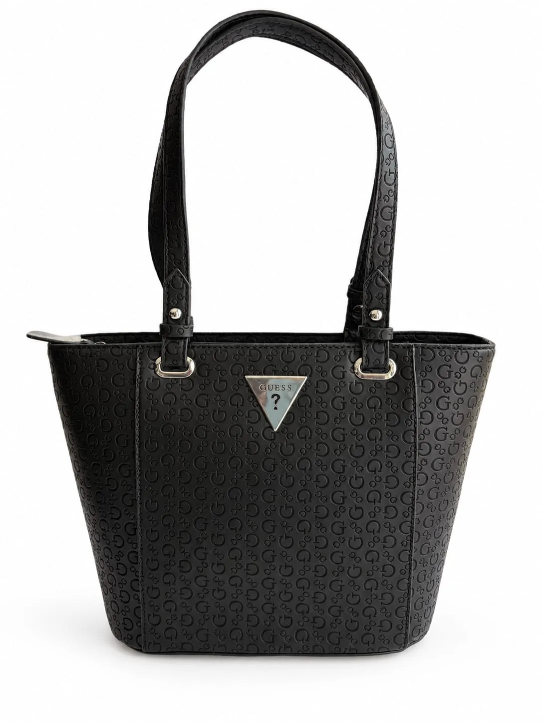 Guess Black Monogram Tote