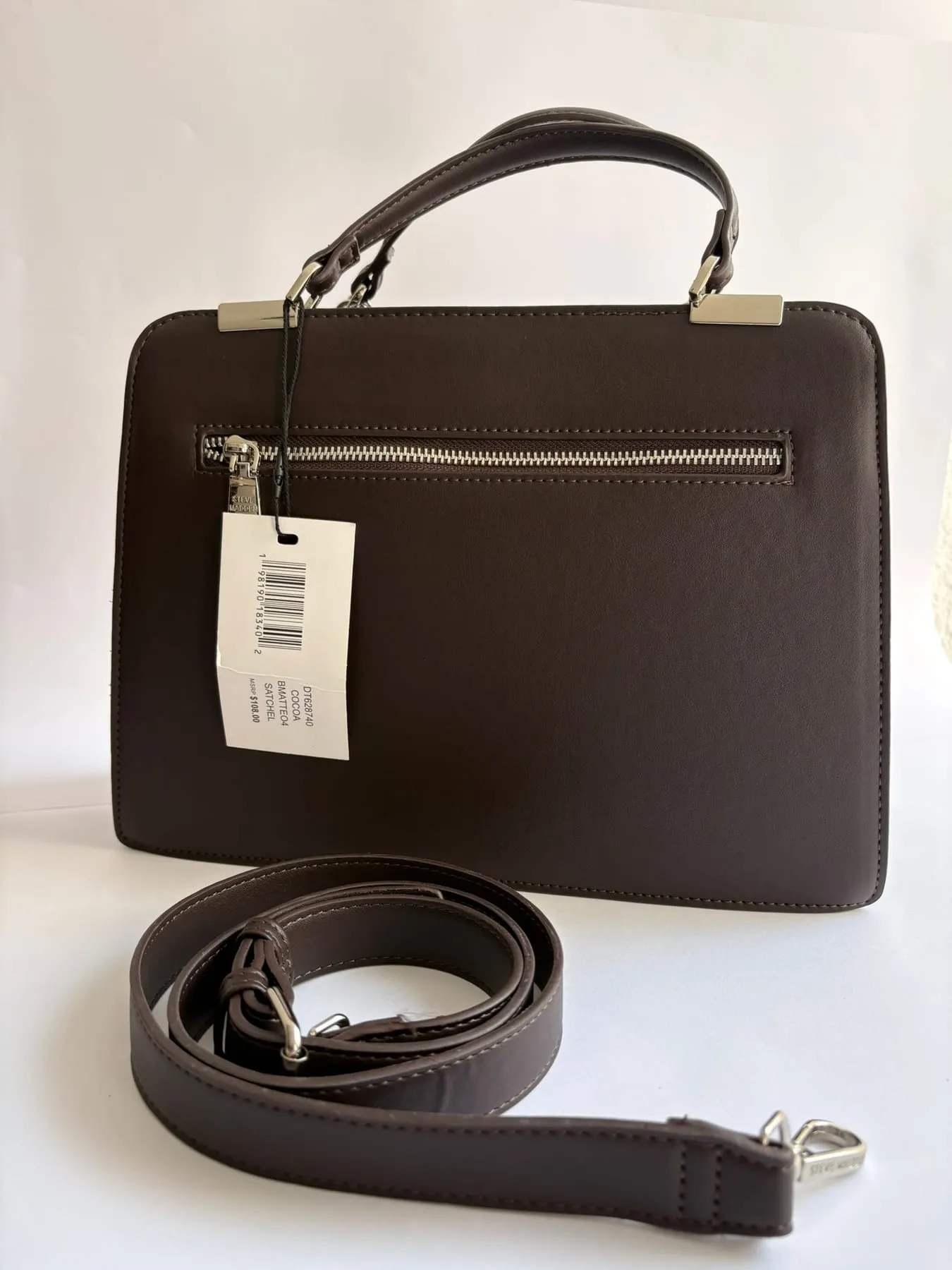 Steve Madden Chocolate Satchel, foto 3