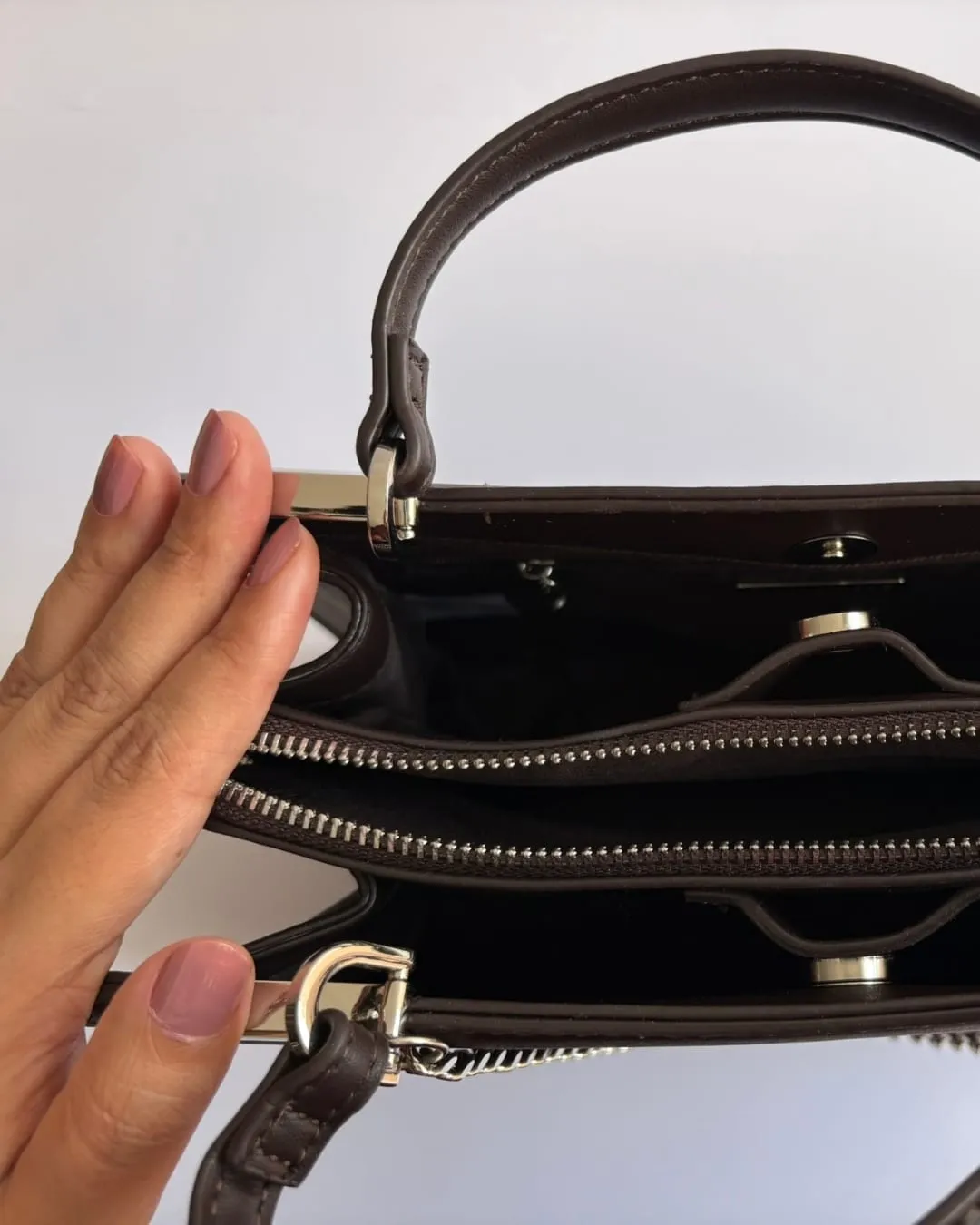 Steve Madden Chocolate Satchel, foto 4