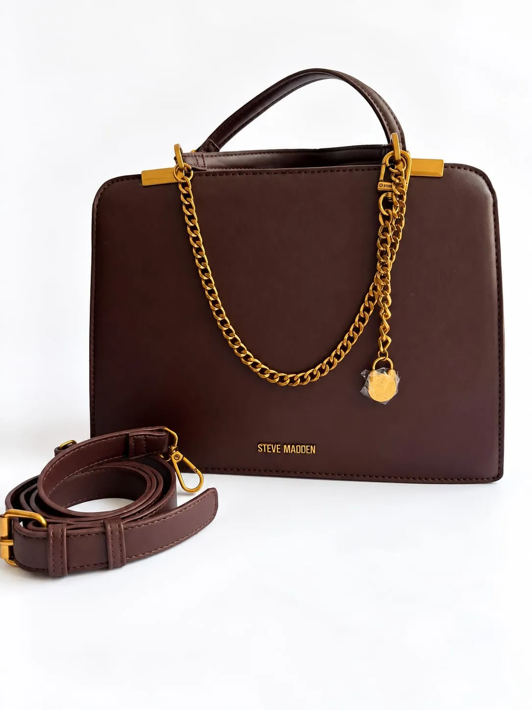 Steve Madden Burgundy Satchel, foto 8